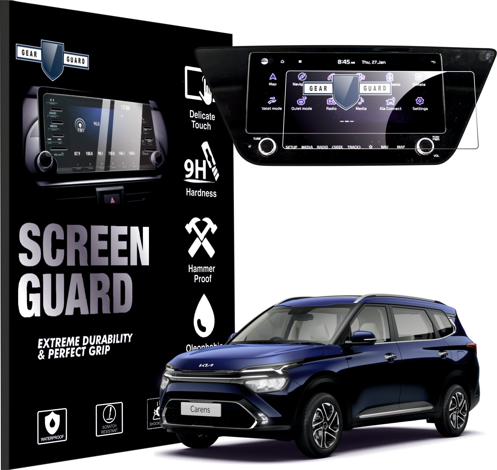 Kia Carens (2022-2023) Screen Protector -KIA_CARENS