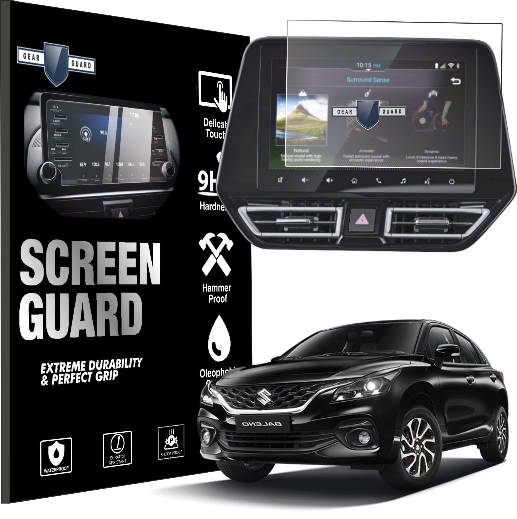 Maruti Suzuki Baleno (2022-2023) Screen Protector -BALENO_2025