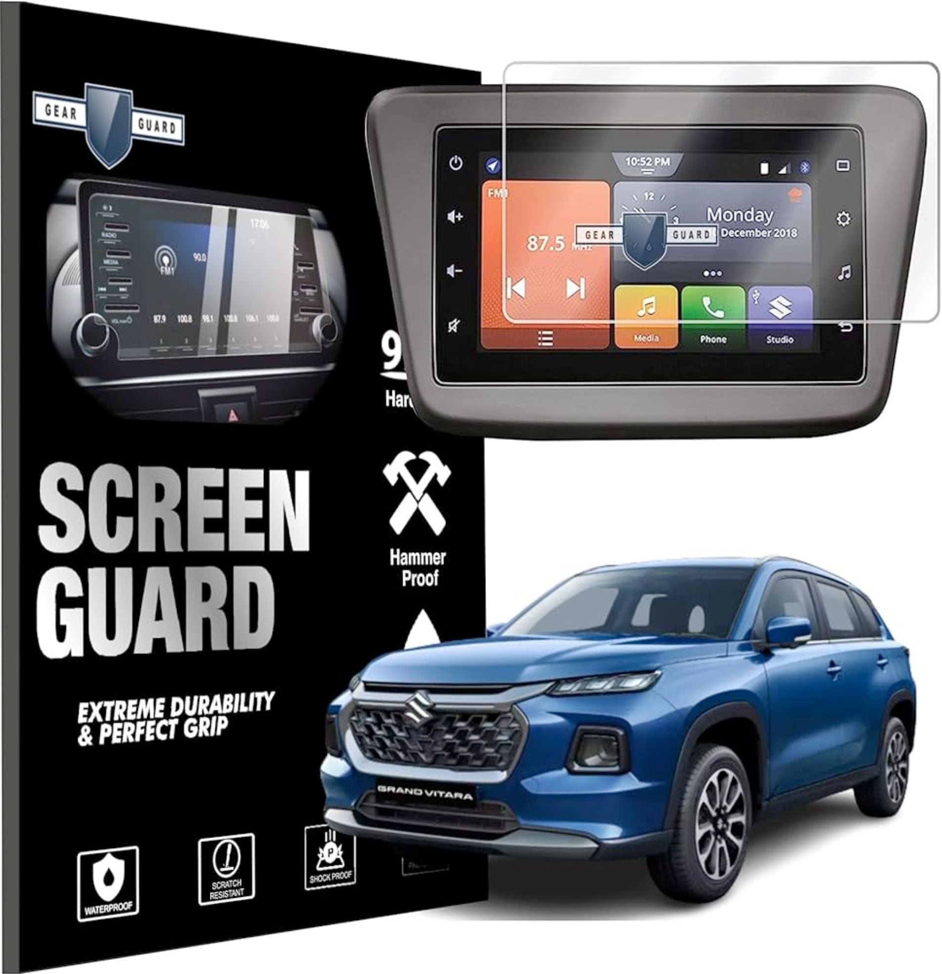 Maruti Suzuki Grand Vitara 2023 Screen Protector -SG_VITARA_C_7