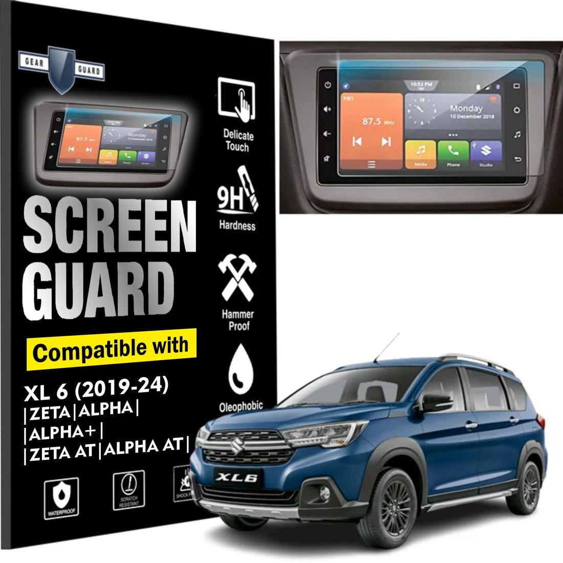 Maruti Suzuki XL6 Accessories Touch Screen Guard [2019 - 2024] - S7C_XL6