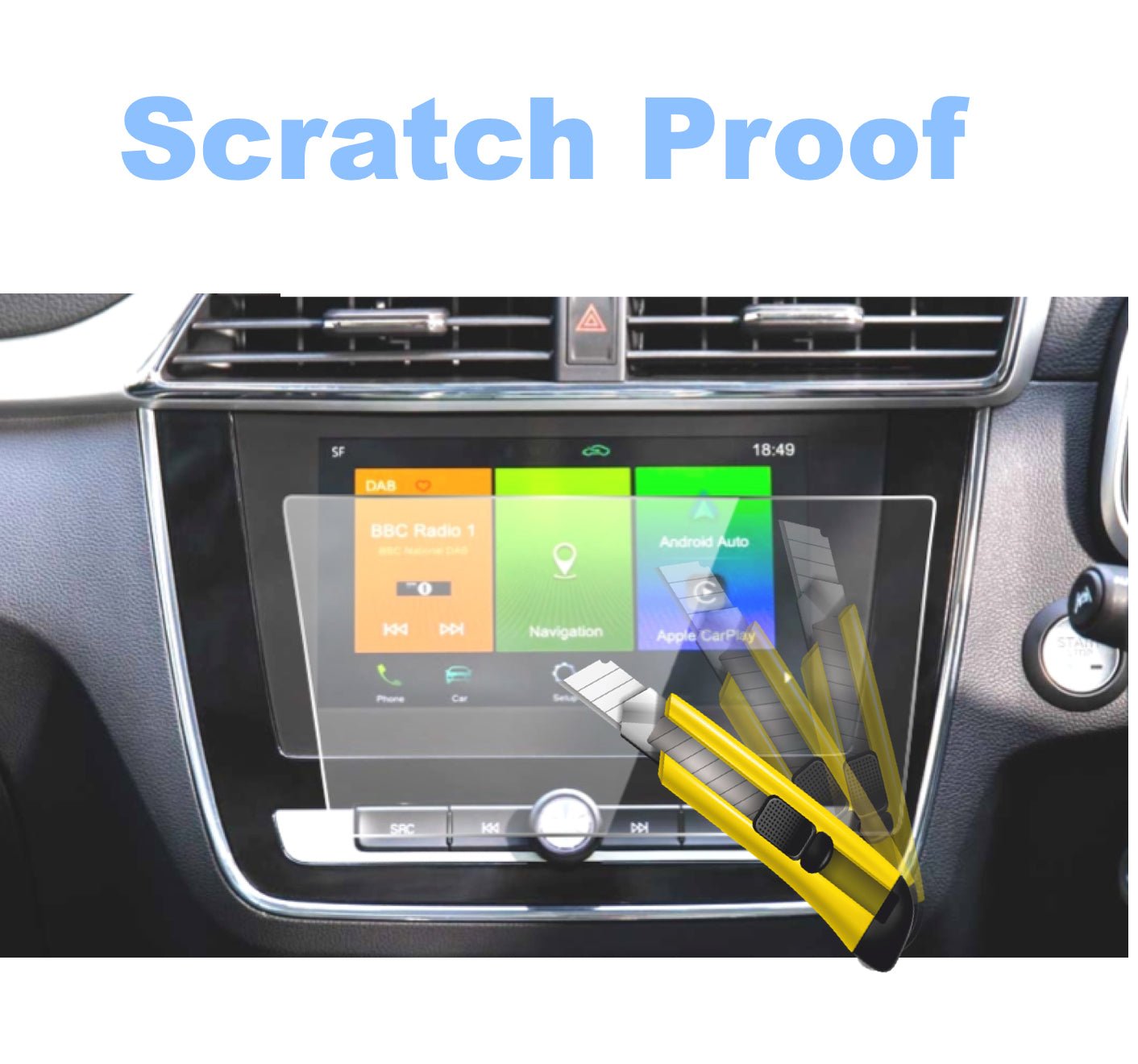 MG ZS EV Accessories Touch Screen Guard -MG_ZS_EV