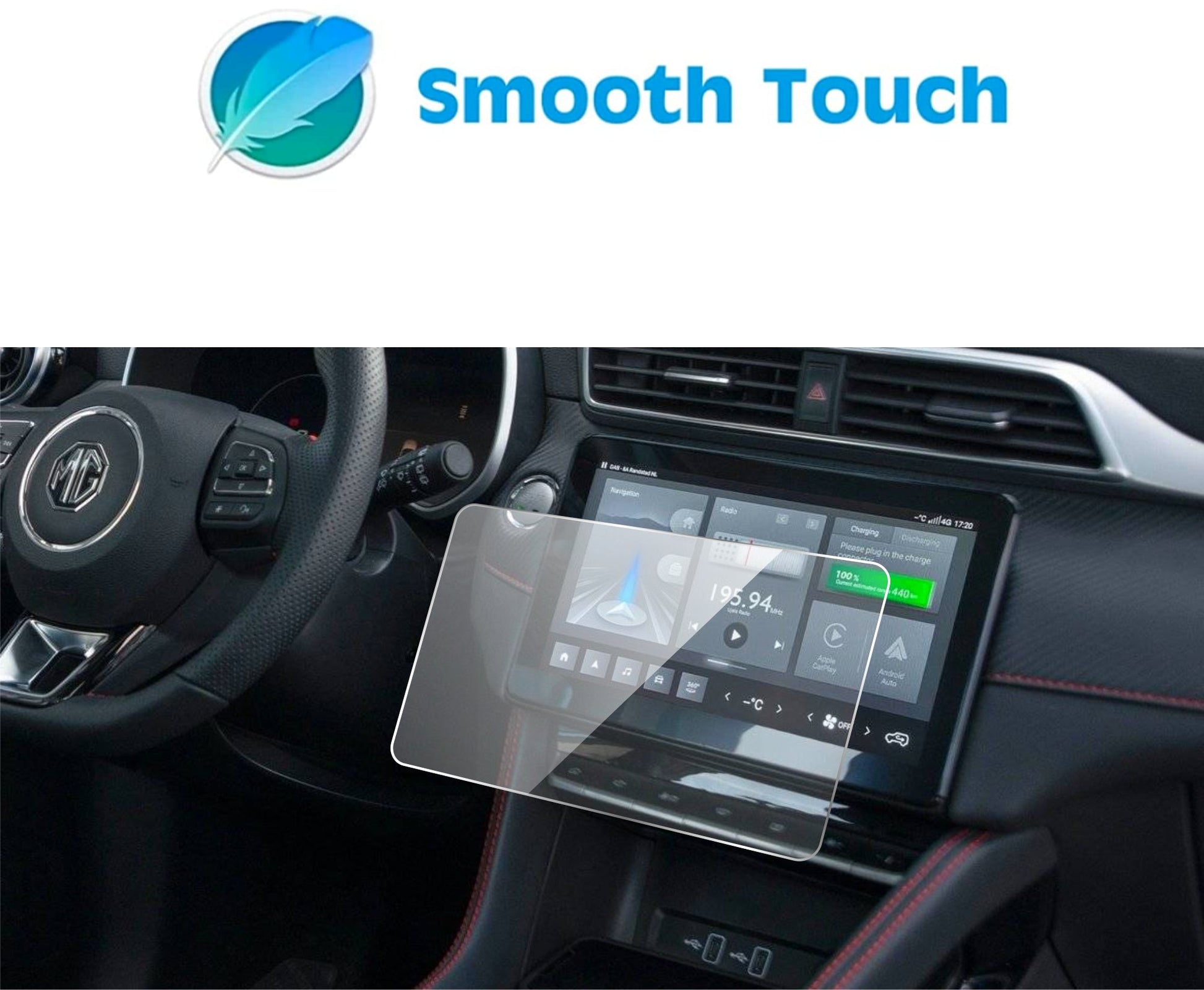 MG ZS EV Facelift 2022 Accessories Touch Screen Guard -MGZSEV_FACELIFT