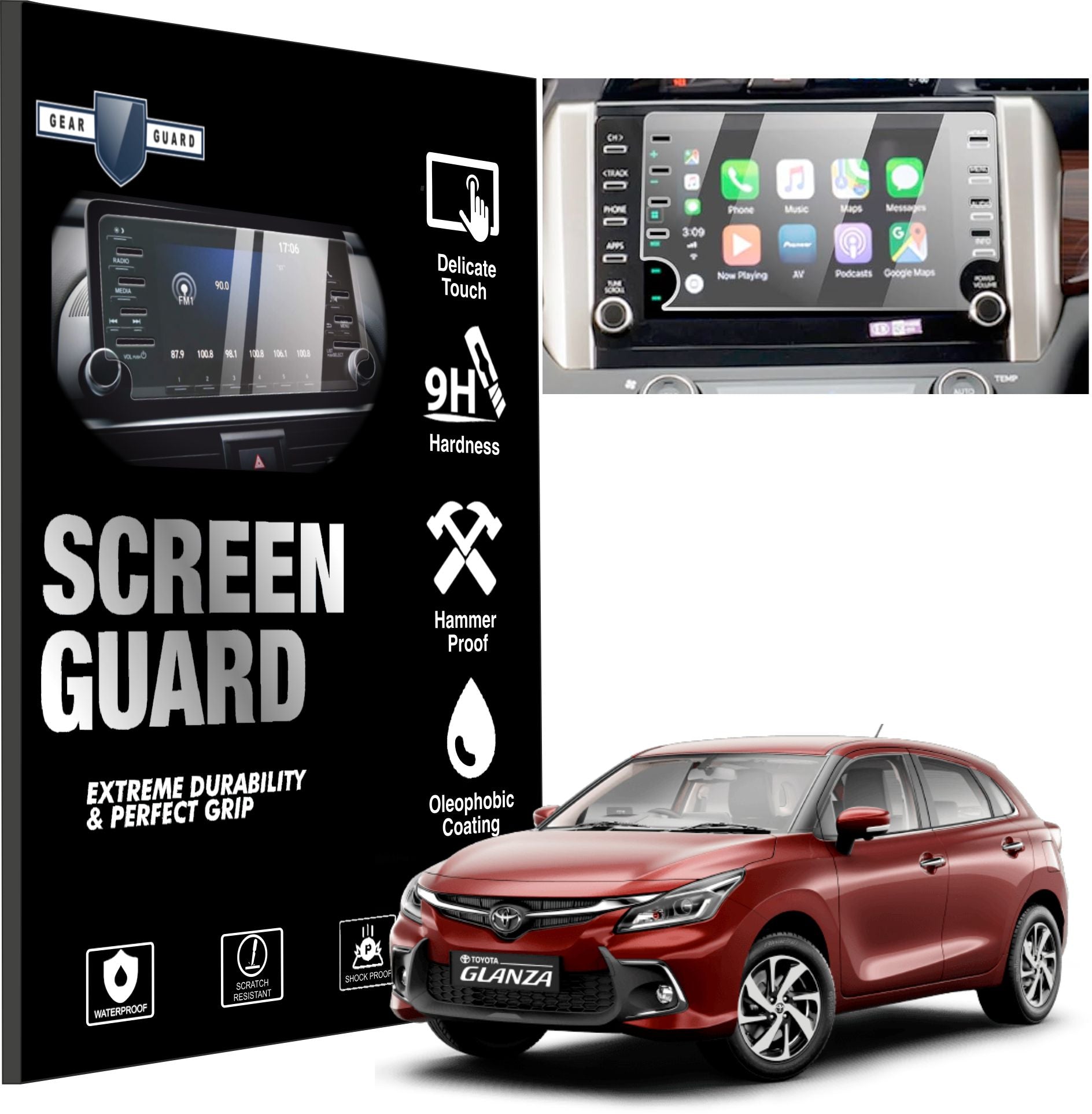 Toyota Glanza Touch Screen Guard [2023-2024] -S7C_GLANZA01