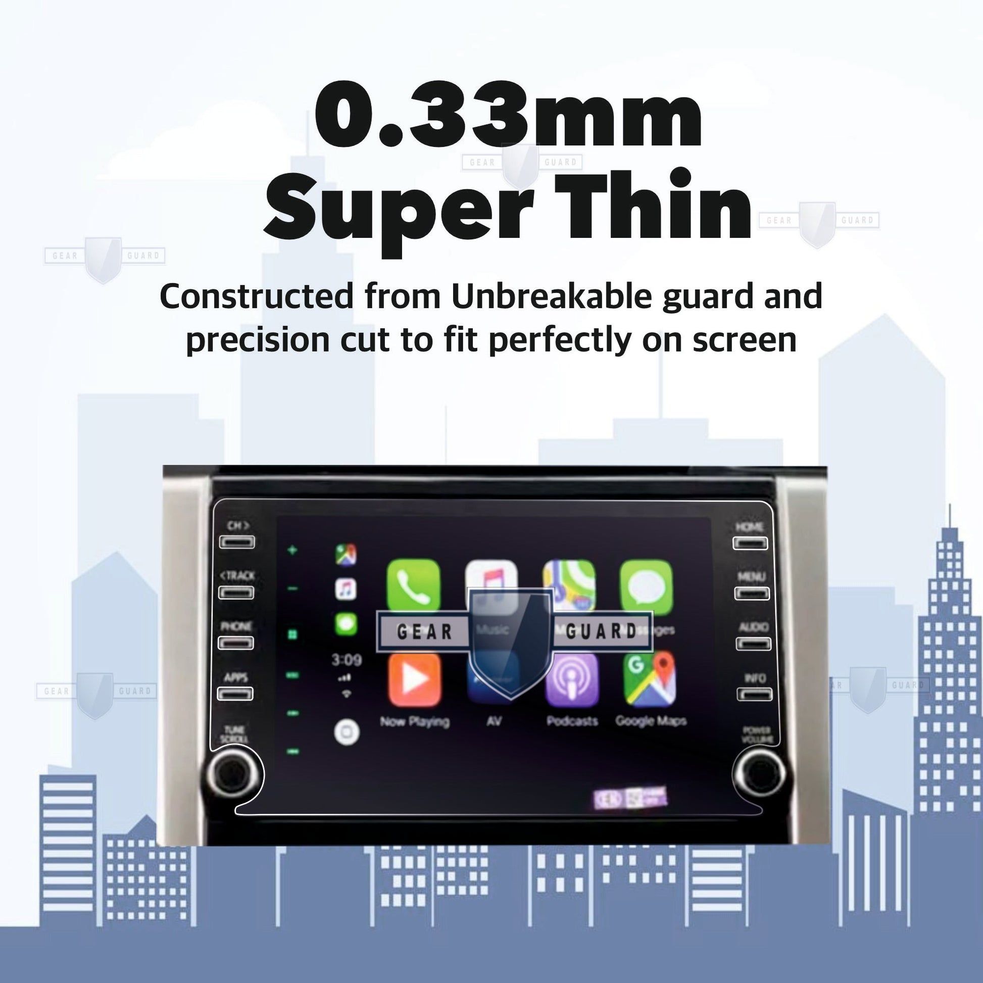 Toyota Hilex Touch Screen Guard -M8M_HILEX