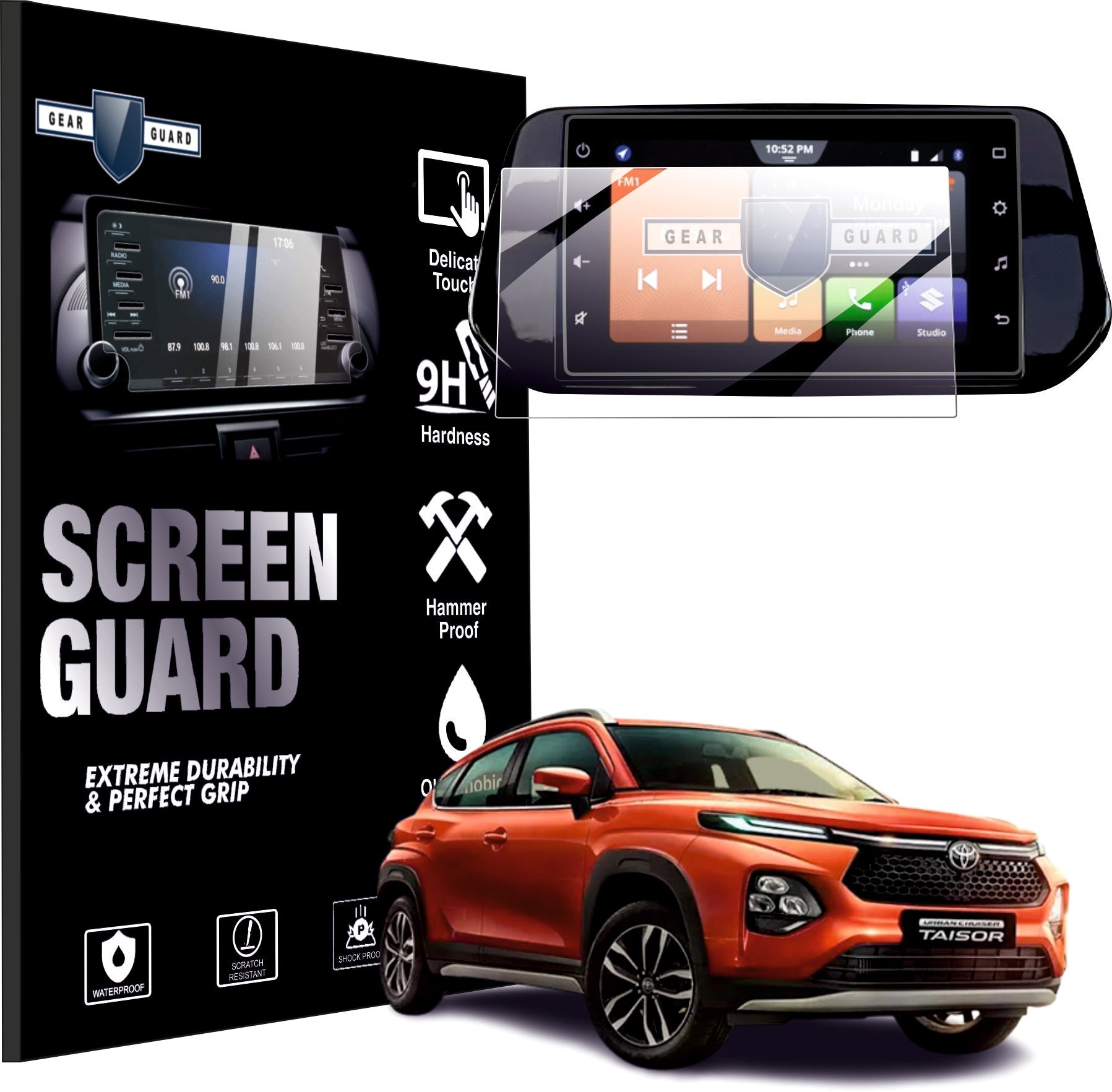 Toyota Taisor Accessories Touch Screen Guard -