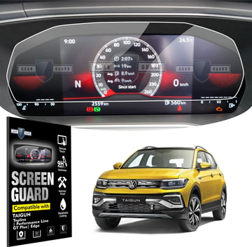 Volkswagen Taigun Digital Speedometer (MID) Screen Guard - M8C_TAIGUN_MID